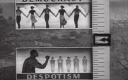 Democracy & utopia: problems and desires (Image: from the film ‘Despotism’, 1946, www.publicdomainreview.org)