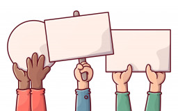 Demo...what? Values and democracy (image by freepik)