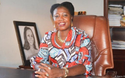 Kandidatin der Präsidentschaftswahl in Ghana 2020: Mercy Adu Gyamfi // Foto: Katrin Gänsler 