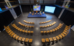 Reithaus hall with modern event equipment