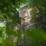 Guest houses surrounded by greenery