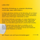 Ich bin, wer wir sind – Ausschreibung