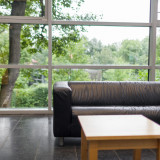 Lounge an der Rezeption