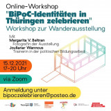 Flyer Online-Workshops »BiPoC-Identitäten in Thüringen zelebrieren«