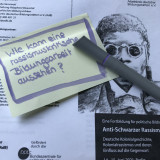 Flyer zur Fortbildung Anti-Schwarzer Rassismus