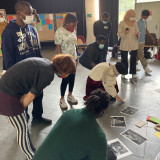 work with the materials