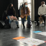 Participants sitting in seminar module 11