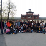 Indische Schüler*innen in der Gedenkstaätte Buchenwald. Foto: Dr. Frank König
