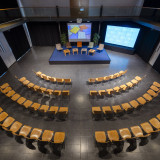 Reithaus hall with modern event equipment
