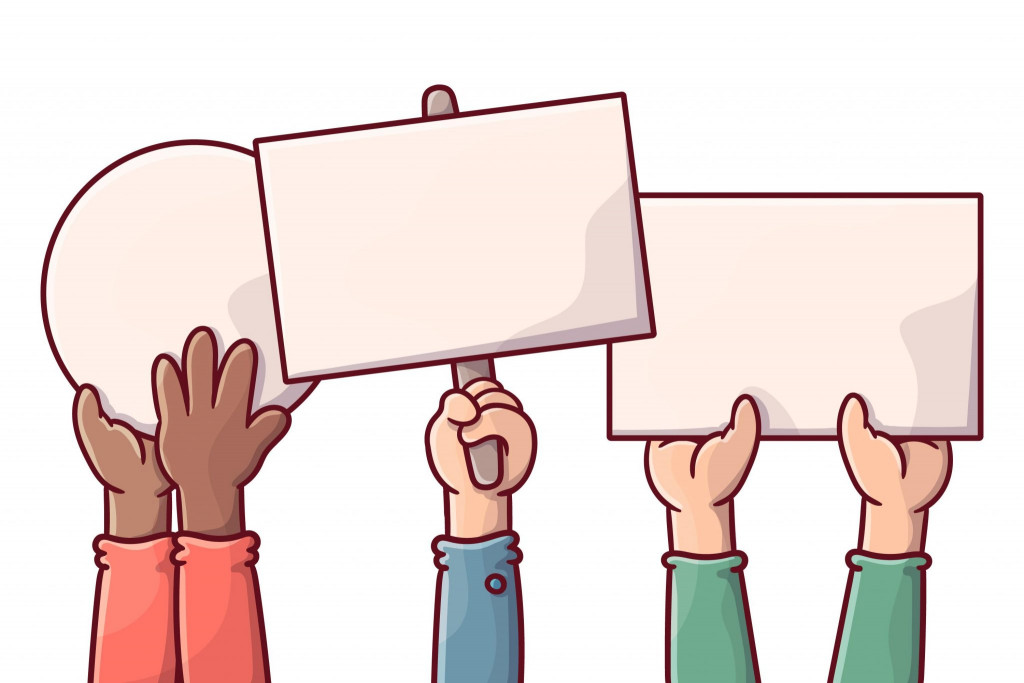 Demo…was? Werte und Demokratie (Bild von freepik)