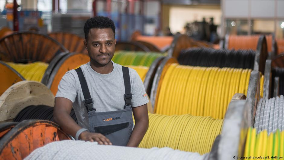 Geflüchteter aus Eritrea