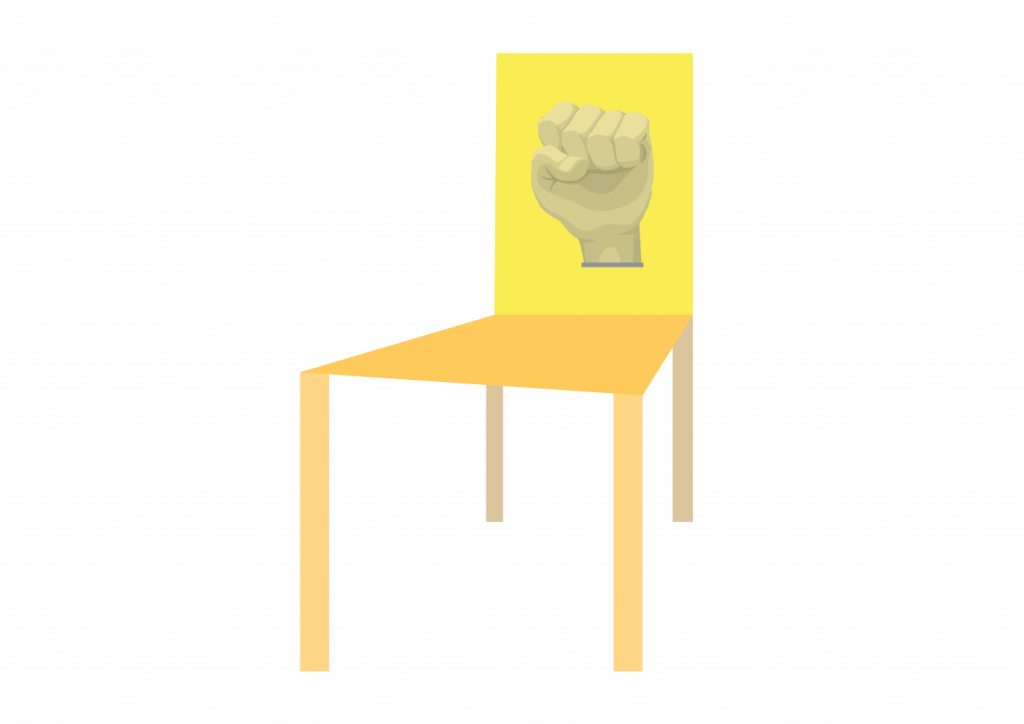 Menschenrechte – gemeinsam ins Handeln kommen mit Forumtheater (Grafik: Kuba Czyż)