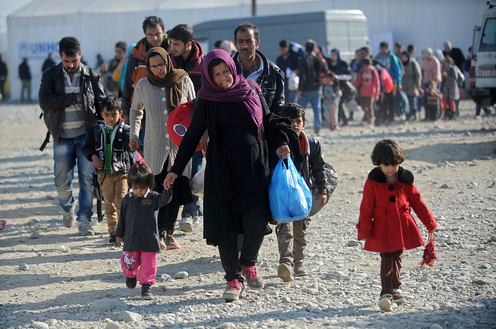 Refugees and migrants on their way to Germany (Photo: Shutterstock)