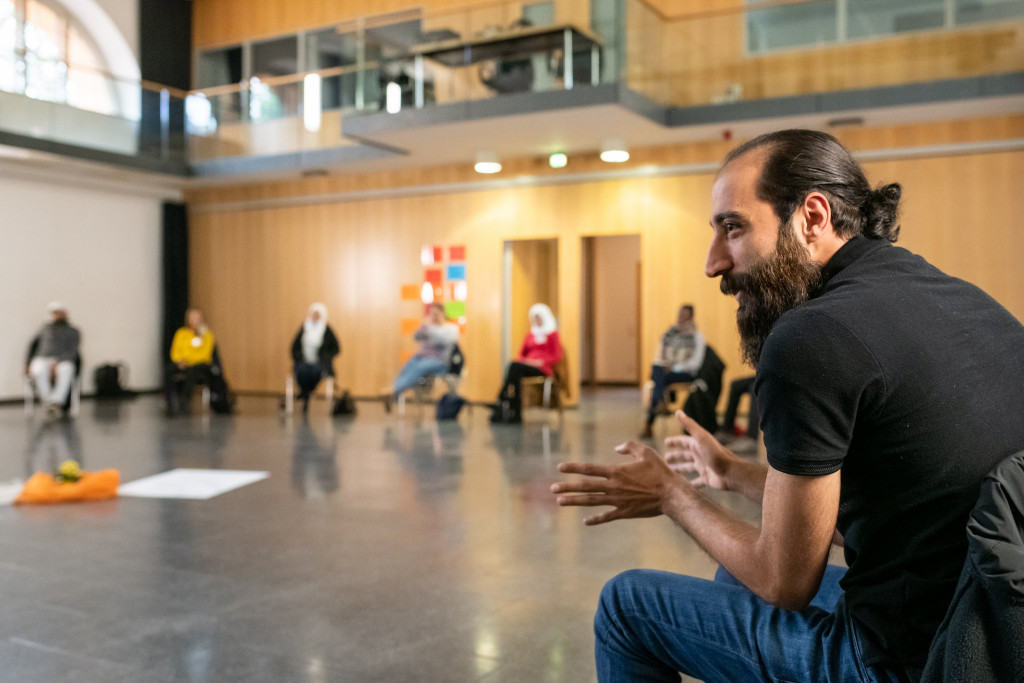Young people in a seminar